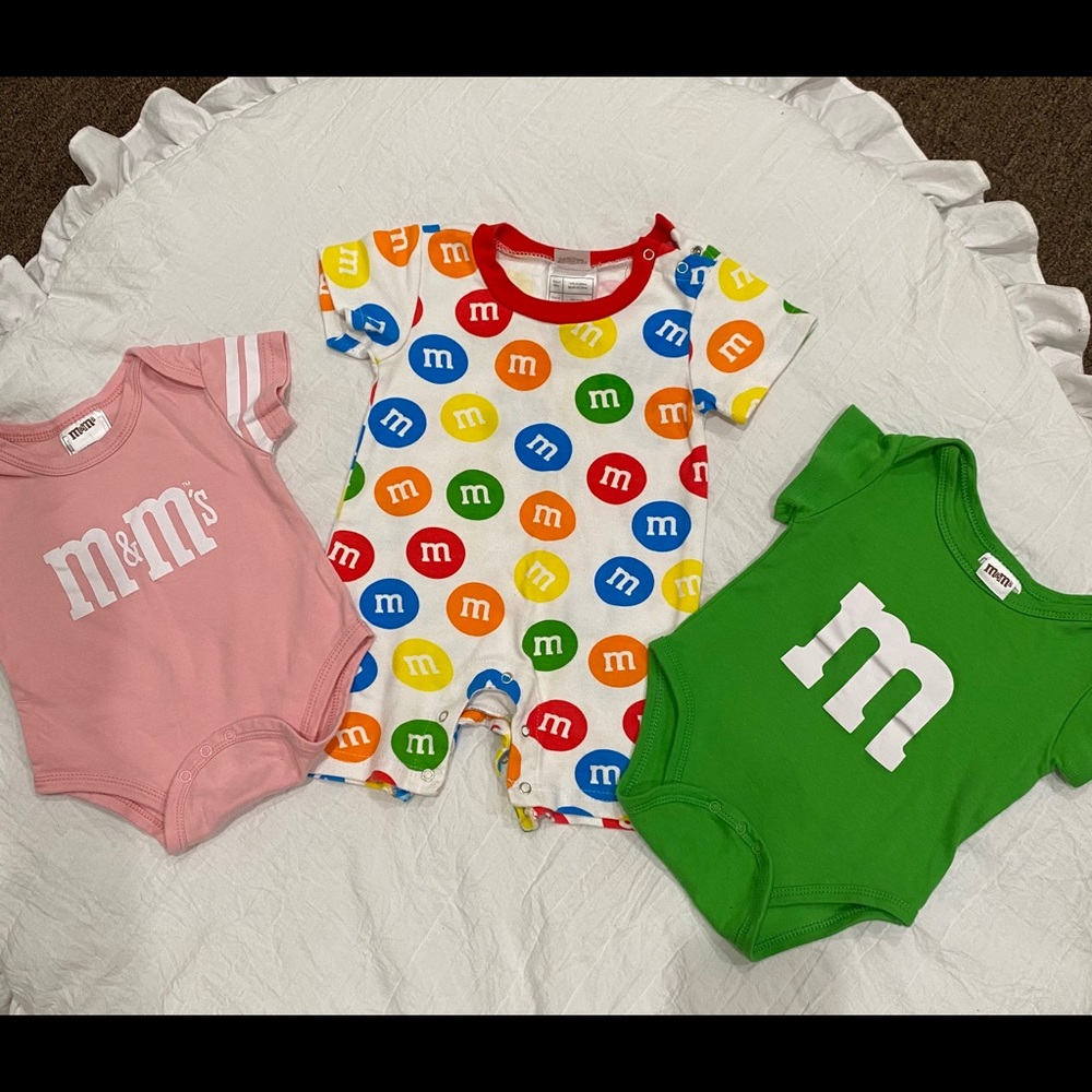M&M onesies